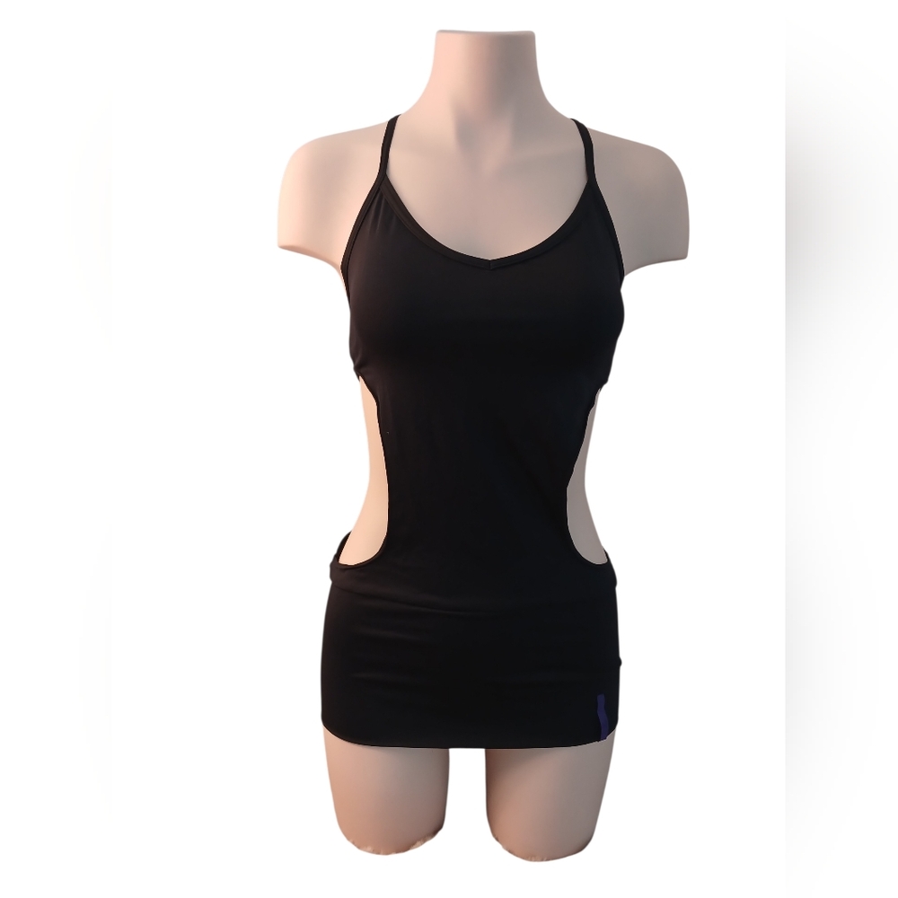 2/30$ Black Sexy Cutout Tank Top Medium